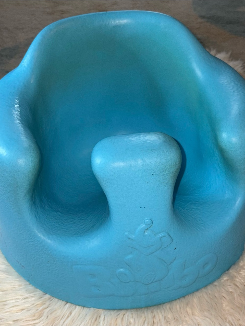Teal Blue Bumbo Baby Floor Seat Chair